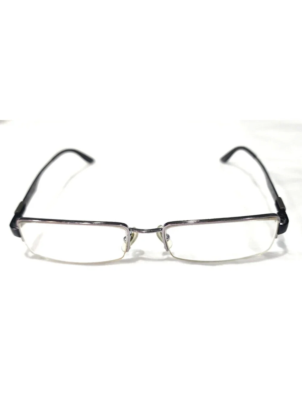 Ray Ban RB6156 2502 Silver Rectangle Eyeglasses 52-17 140